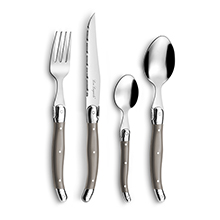 TRADITION 24-PC CUTLERY SET - TAUPE